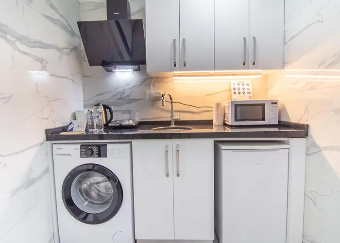 Cozy 1br & Sofabed With Two Inviting Balconies 伊斯坦布尔